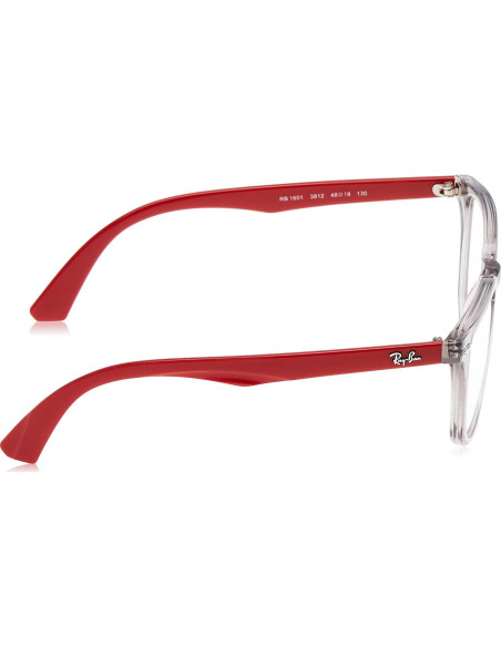 Gafas de Prescripción Ray-Ban Junior RY1601 Gris Rojo 48mm