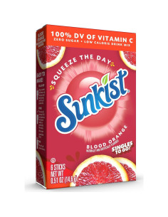 Mezclas de Bebidas en Polvo Singles To Go Naranja Sangre 72 Palitos 2