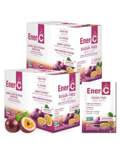Ener-C Bebida Multivitamínica Sin Azúcar 1000mg Vitamina C 60 Sobres