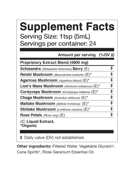 Elixir Adaptogénico de 7 Hongos Anima Mundi 118ml - Vegano