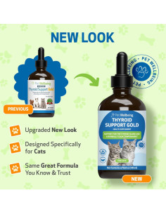 Suplemento Herbal para Gatos Pet Wellbeing 118 ml Tiroides 2