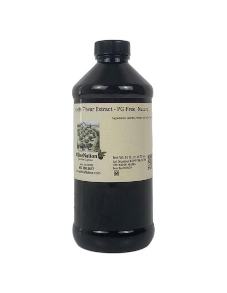 Extracto Natural de Manzana OliveNation 453 g - Vegano y Sin Gluten