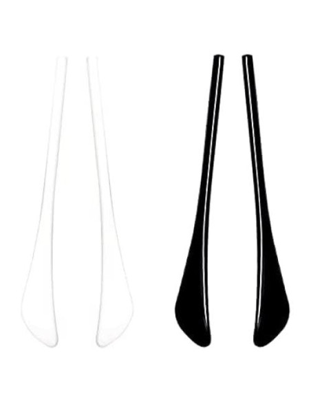 Consejos de Templo Ray-Ban RB3025/RB3026 Reemplazo Negro/Blanco