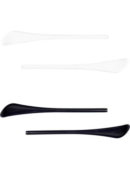 Consejos de Templo Ray-Ban RB3025/RB3026 Reemplazo Negro/Blanco