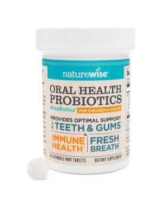 Probioticos Orales NatureWise Menta Sin Azúcar 30 Tabletas