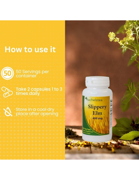 Té de Hierbas Sin Cafeína Rachel 30 Bolsitas + 100 Cápsulas