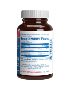 Suplemento de Sueño Anabolic Labs - Raíz de Valeriana y Magnesio - 100 Porciones 2