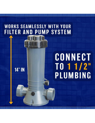 Clorador Automático Poolzilla 1.9 kg para Piscina Enterrada