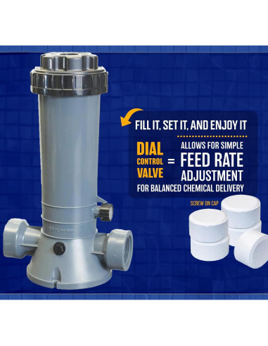 Clorador Automático Poolzilla 1.9 kg para Piscina Enterrada