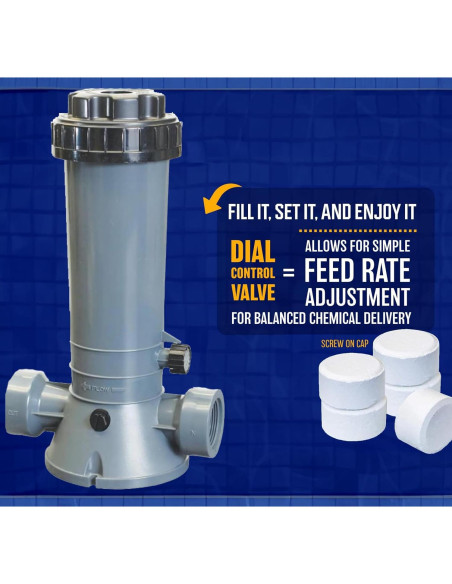 Clorador Automático Poolzilla 1.9 kg para Piscina Enterrada