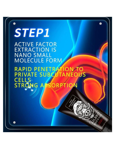 Crema Reparadora Irvy Bull 50ml Gel Aumentador Masculino