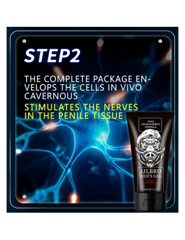 Crema Reparadora Irvy Bull 50ml Gel Aumentador Masculino