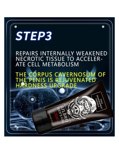 Crema Reparadora Irvy Bull 50ml Gel Aumentador Masculino