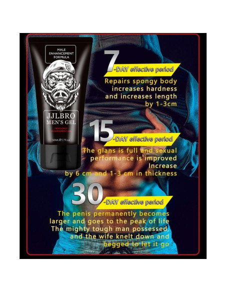 Crema Reparadora Irvy Bull 50ml Gel Aumentador Masculino