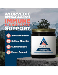 Mermelada Ayurvédica Ayush Herbs AmlaPlex 300g - Soporte Inmunológico 2
