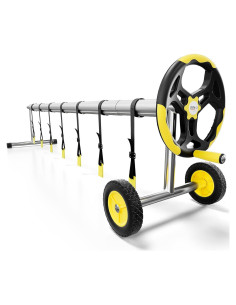 Carrete de Cubierta de Piscina VINGLI 6.4m Aluminio Resistente