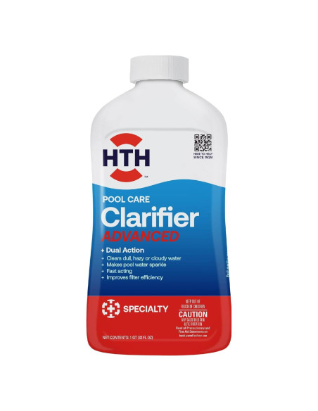 Aclarador Avanzado HTH 67067 - 0.95L para Piscinas Cristalinas