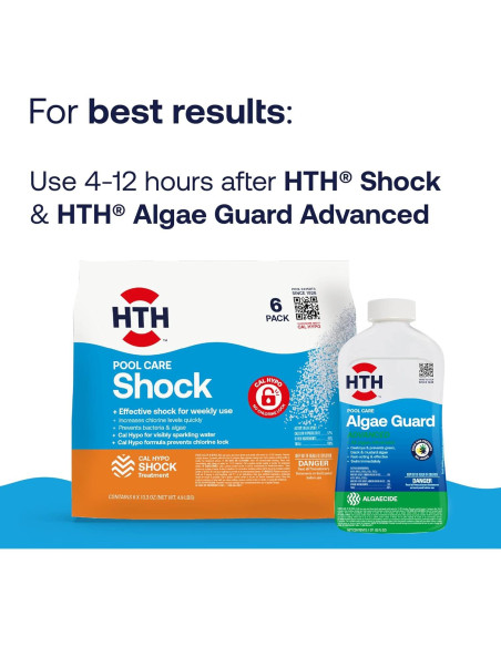 Aclarador Avanzado HTH 67067 - 0.95L para Piscinas Cristalinas