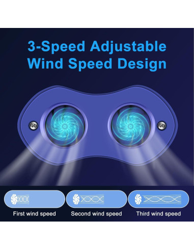 Dispositivo Antisnoring LUNIA Azul - Solución para Ronquidos