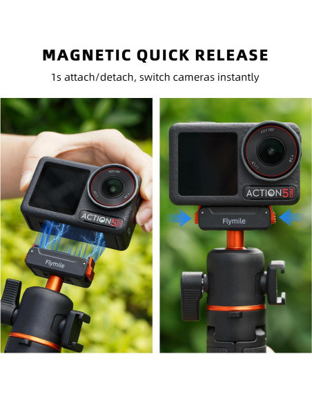 Trípode BRDRC CSG360 para DJI Osmo Action 5 Pro, 53 cm