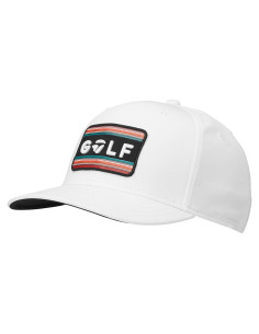 Gorra Sunset TaylorMade para hombres - Talla Única - Blanco