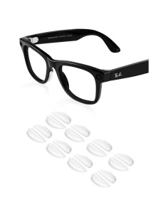Almohadillas Nasales Silicona Ray-Ban Meta Wayfarer 8 Pzas