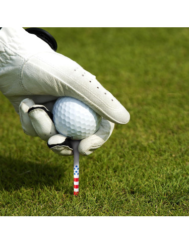 Paquete de 50 Tees de Golf Plástico NorthPointe 3.25" y 1.5"