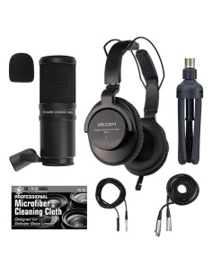 Paquete Micrófono Dinámico Zoom ZDM-1 + Auriculares ZHP-1