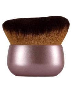 Brocha Kabuki Extra Grande HEYOTECK 75mm Oro Rosa