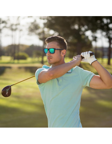 Gafas de Golf Polarizadas Agape Sg01-0004 Rojas UV400