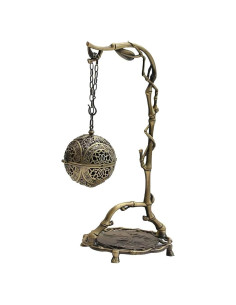 Horno de Incienso Colgante Dragón Chino ZXJJ 28.5cm Metal