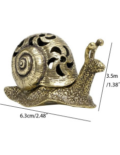 Soporte para Incienso Caracol Zaoalife Cobre 6.3x3.5cm 2