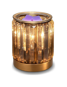 Calentador de Cera Eléctrico Leyoue Dorado 20.1x13.2cm