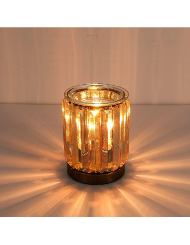 Calentador de Cera Eléctrico Leyoue Dorado 20.1x13.2cm