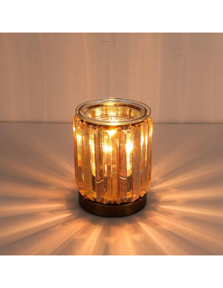 Calentador de Cera Eléctrico Leyoue Dorado 20.1x13.2cm