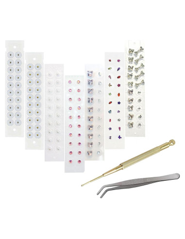 Kit de Acupuntura para Oído Genérico 140 Piezas con Herramientas