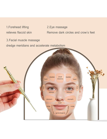 Kit de Acupuntura para Oído Genérico 140 Piezas con Herramientas