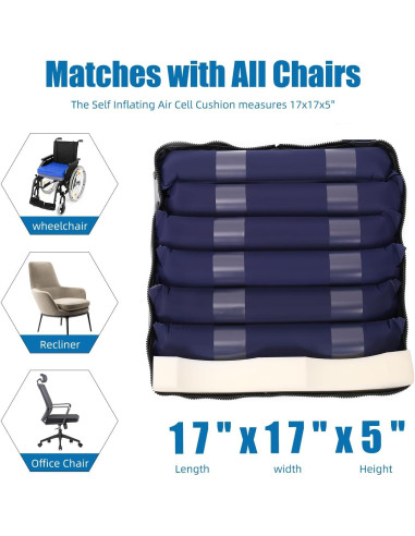 Cojín de Presión Alternante Kaneyvok APP-HF2002 43x43cm