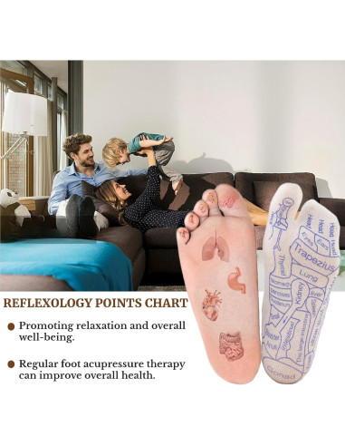 Juego de Calcetines de Reflexología Viohead con Herramientas