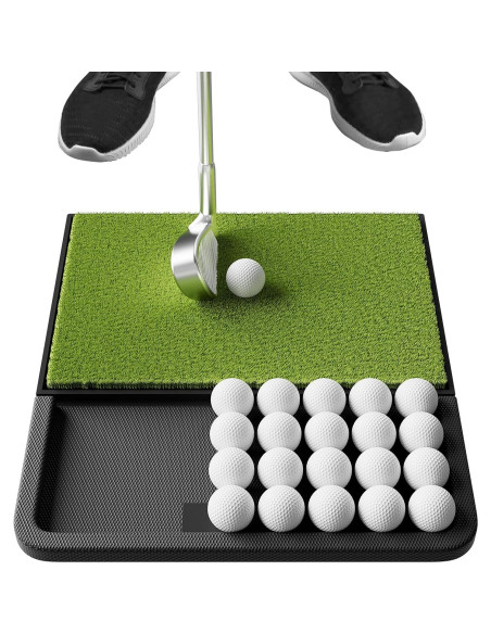 Alfombra de Golf Ponsonbay D216 con Bandeja y Base Antideslizante