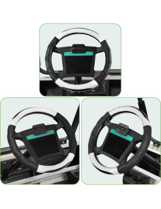 Funda de Volante 10L0L para Carrito de Golf 35 cm Antideslizante 2