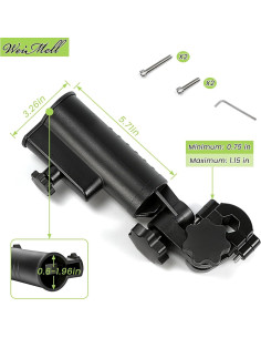 Soporte para Paraguas Ajustable WEIMELL para Carrito de Golf 2