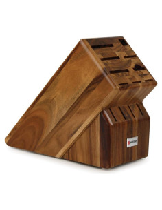 Bloque de cuchillos Wüsthof de acacia para 13 piezas