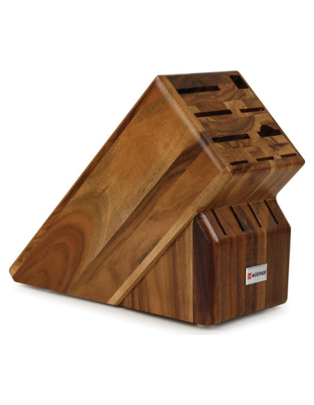 Bloque de cuchillos Wüsthof de acacia para 13 piezas
