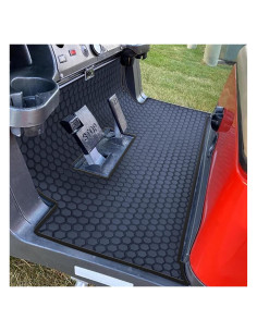 Alfombrilla de Piso para Carro de Golf Matericuo Negro 2004-2025