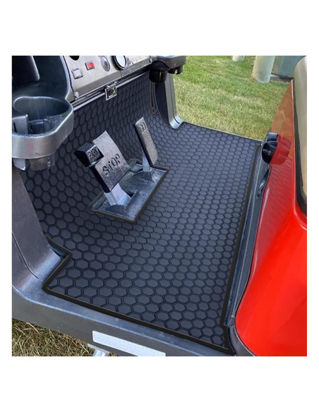 Alfombrilla de Piso para Carro de Golf Matericuo Negro 2004-2025