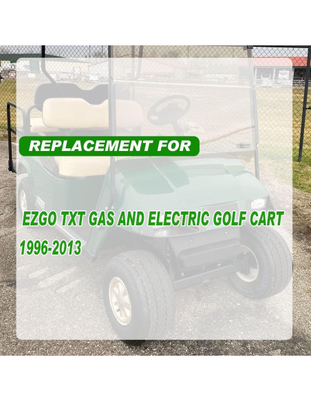 Kit de luces LED delanteras y traseras Lochnchn 12V para EZGO TXT