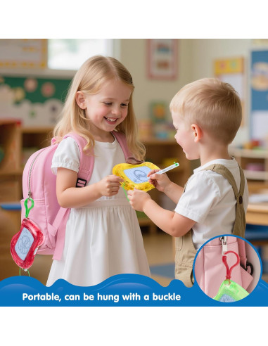 Mini Pizarras Magnéticas JOYIN 12 Pcs Borrables 10.16 cm