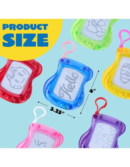 Mini Pizarras Magnéticas JOYIN 12 Pcs Borrables 10.16 cm