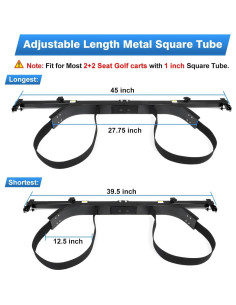 Soporte de Bolsa para Carrito de Golf MOSNAI Ajustable 100-114 cm 2